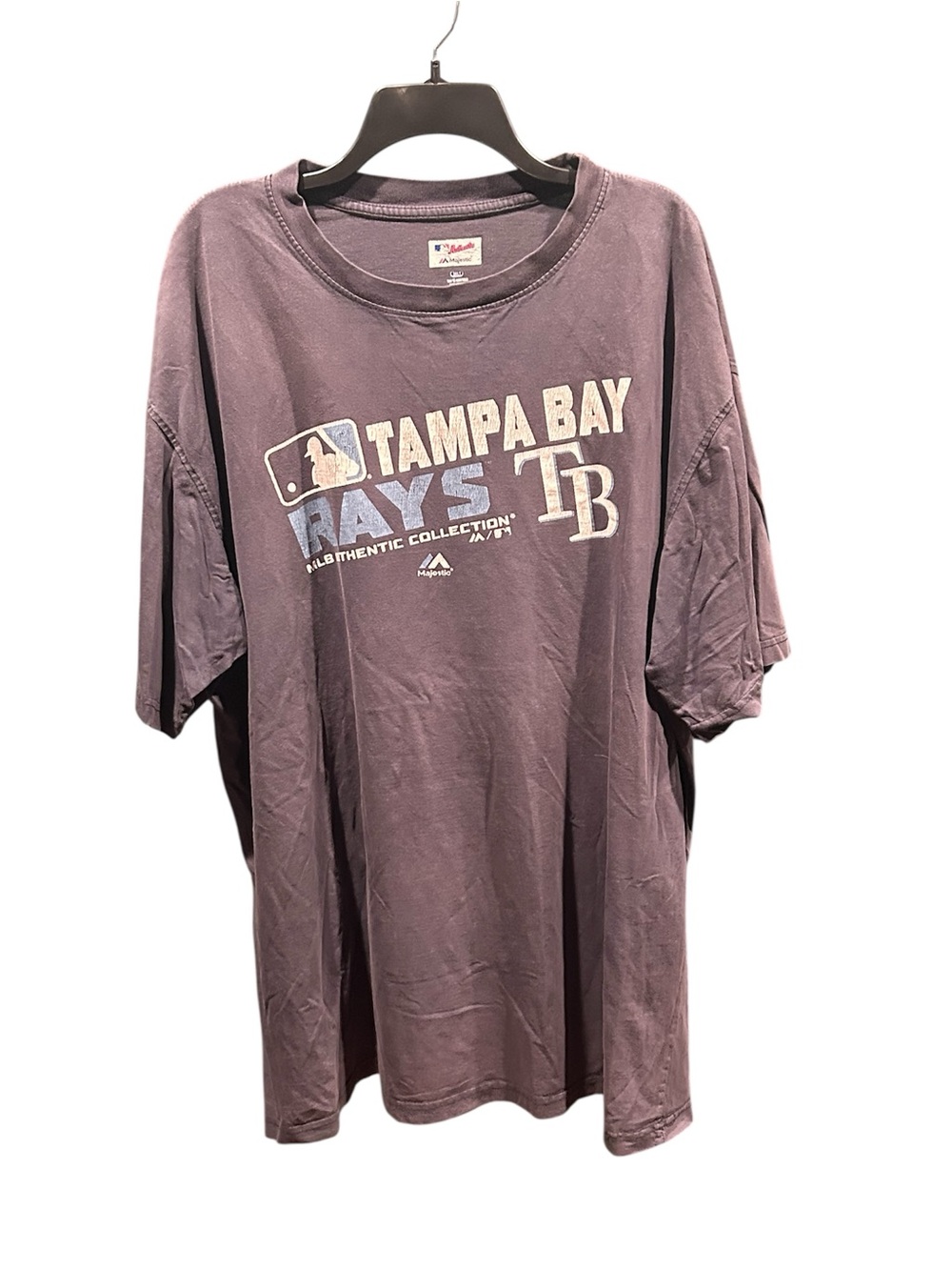 Vintage Majestic Tampa Bay Rays Graphic T-Shirt 3XLT